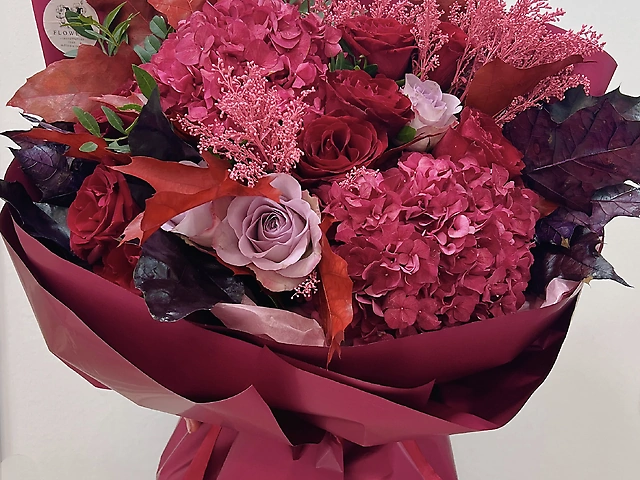 Яскравий осінній букет