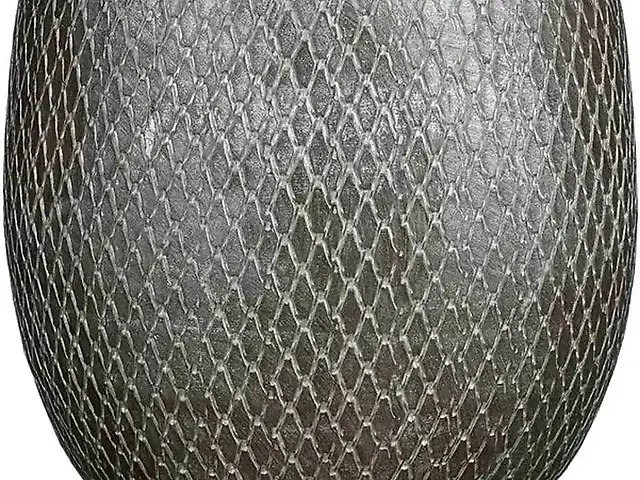 Кашпо Edelman Madeira pot round 18 см срібне