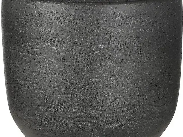 Кашпо Edelman Nora pot round 23 см темно-сіре