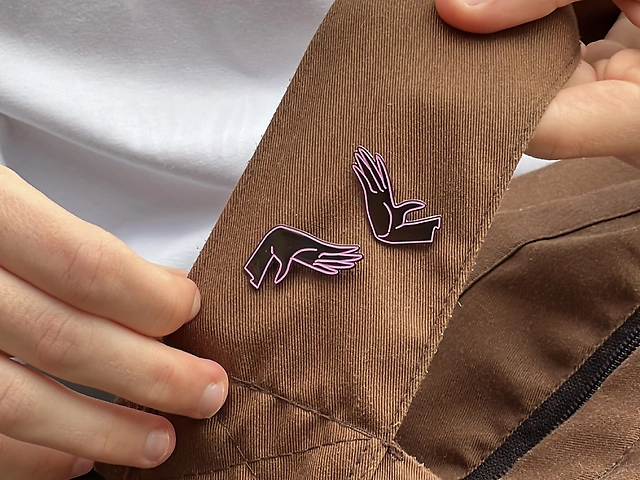 Парні піни "Рожеві руки"