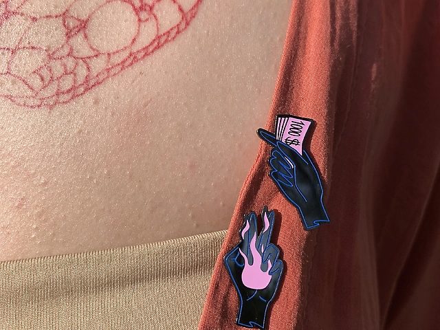 Парні піни "Сині руки"