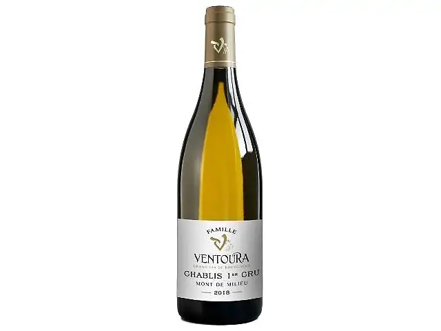 Domaine Ventoura Chablis 1er Cru Mont De Milieu AOC 2022