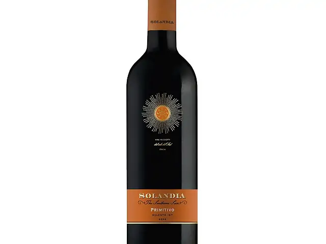 Вино Вино Solandia Primitivo Salento IGT, красное сухое, 0,75 л, Апулия, Италия (арт. 2816240)