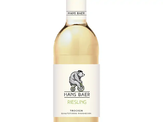 Вино Hans Baer Riesling біле сухе 11.5% 0.75л