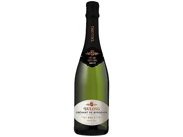Вино ігристе біле брют Dulong Cremant de Bordeaux Brut 0.75 л 11.5%
