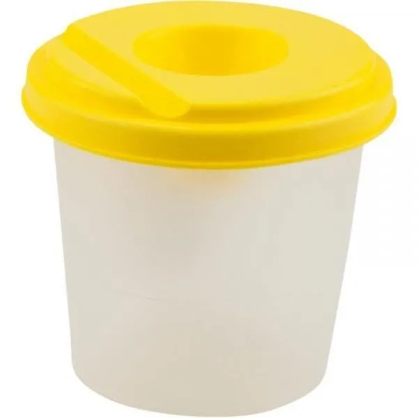 Стакан-непроливайка, жовтий Kite