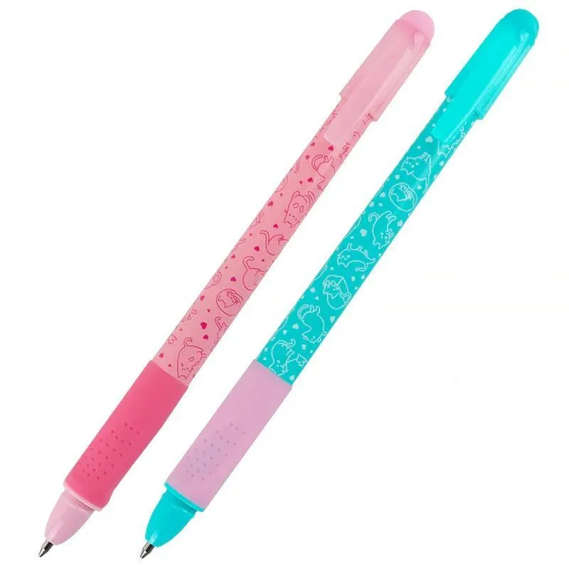 Ручка кулькова Kite EasyStart, Kitty, синя