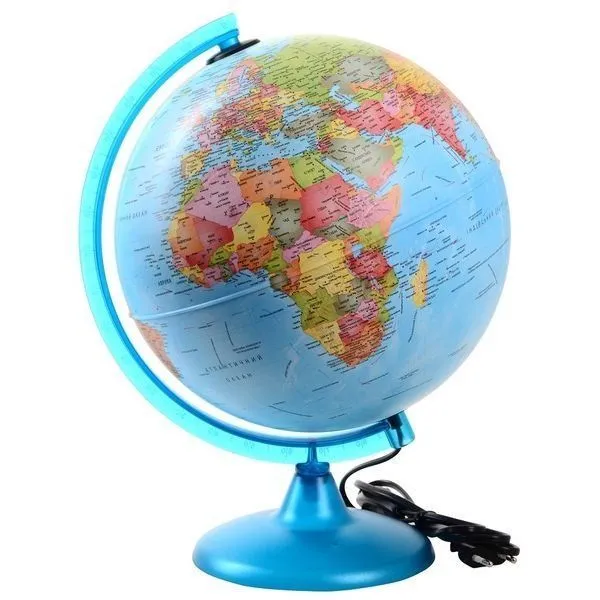 Глобус Tecnodidattica NIGHT&amp;DAY 25 см з підсвіткою (українська мова)