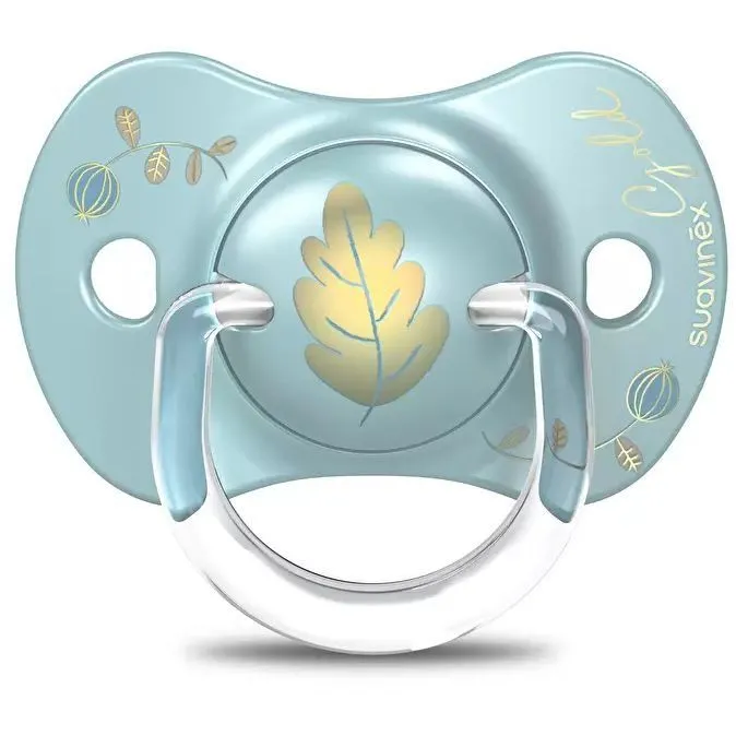 Пустушка фізіологічна, 6-18 місяців, &quot;Gold Edition&quot;/блакитна