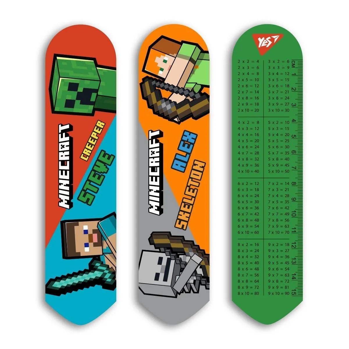 Закладинка 2D Yes "Minecraft Steve"