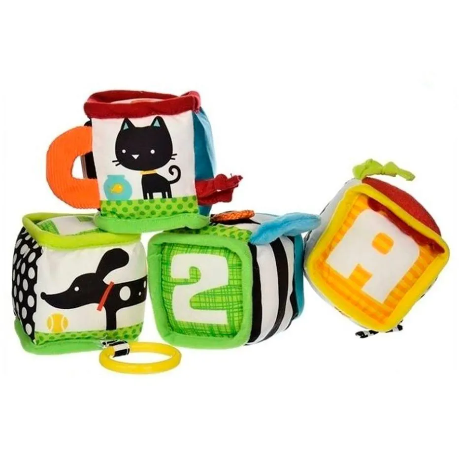 М'який кубик "Звірята"