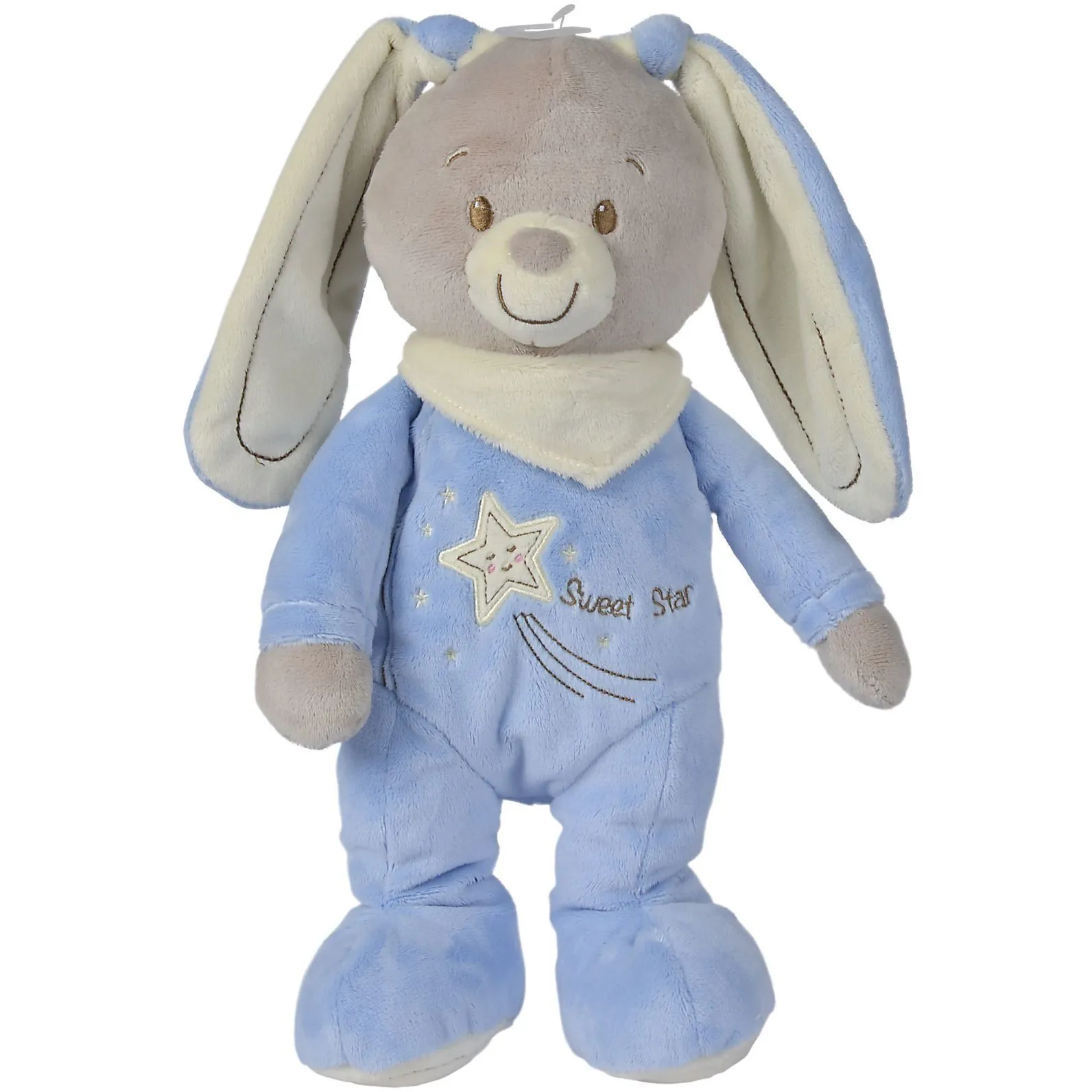 Плюшева іграшка Nicotoy "Кролик Рафаель", 33 см, 0міс.+