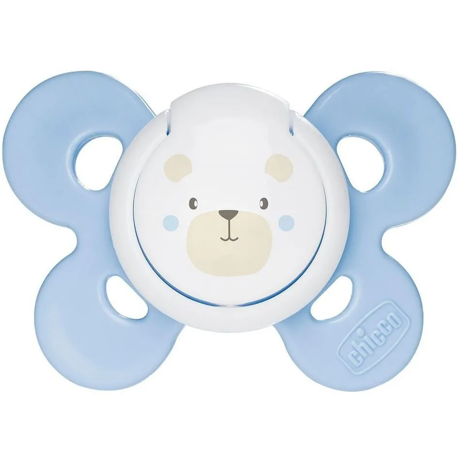 Пустушка Physio Comfort силіконова від 0 до 6 місяців 1шт. (блакитна)