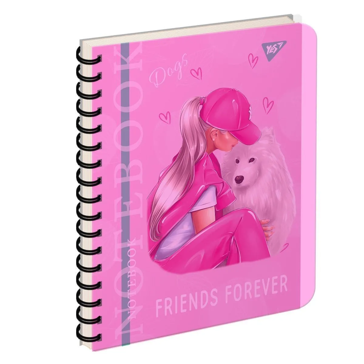Зошит для записів YES А5/144 пл.обкл. Friends forever
