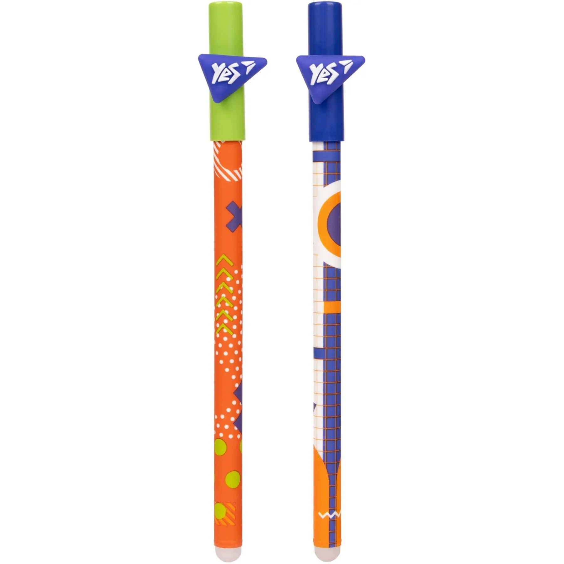 Ручка гелева YES пиши-стирай "Erudite" 0,5 мм, синя