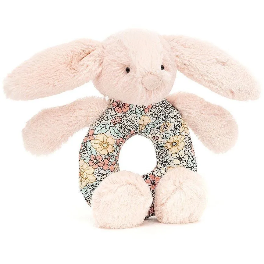 Брязкальце Сором'язливий квітковий зайчик Jelly Cat