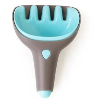 Ігровий набір для піска та снігу "Raki"(сірий совочок+блакитні грабельки)