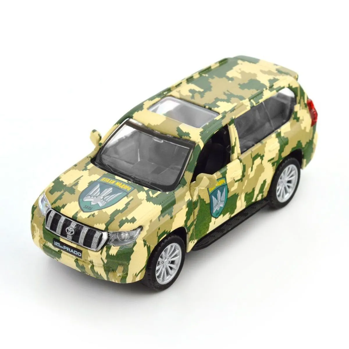Автомодель серії "Шеврони Героїв" - TOYOTA LAND CRUISER PRADO - "ПТАХИ МАДЯРА"
