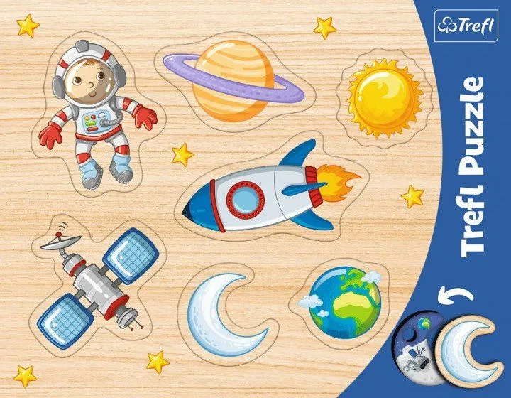 Пазли - [Пазли рамціk - Космос /  Trefl