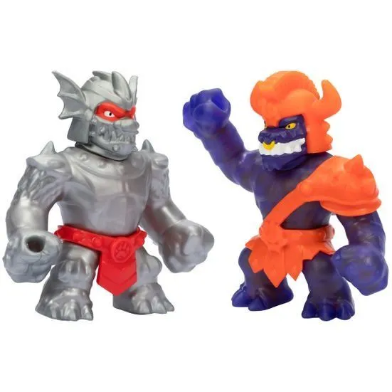 Герої Гуджитсу. Іграшки, що розтягуються Блейзагон та Коруптагон (Стретч Страйкерс). ТМ "GooJitZu"