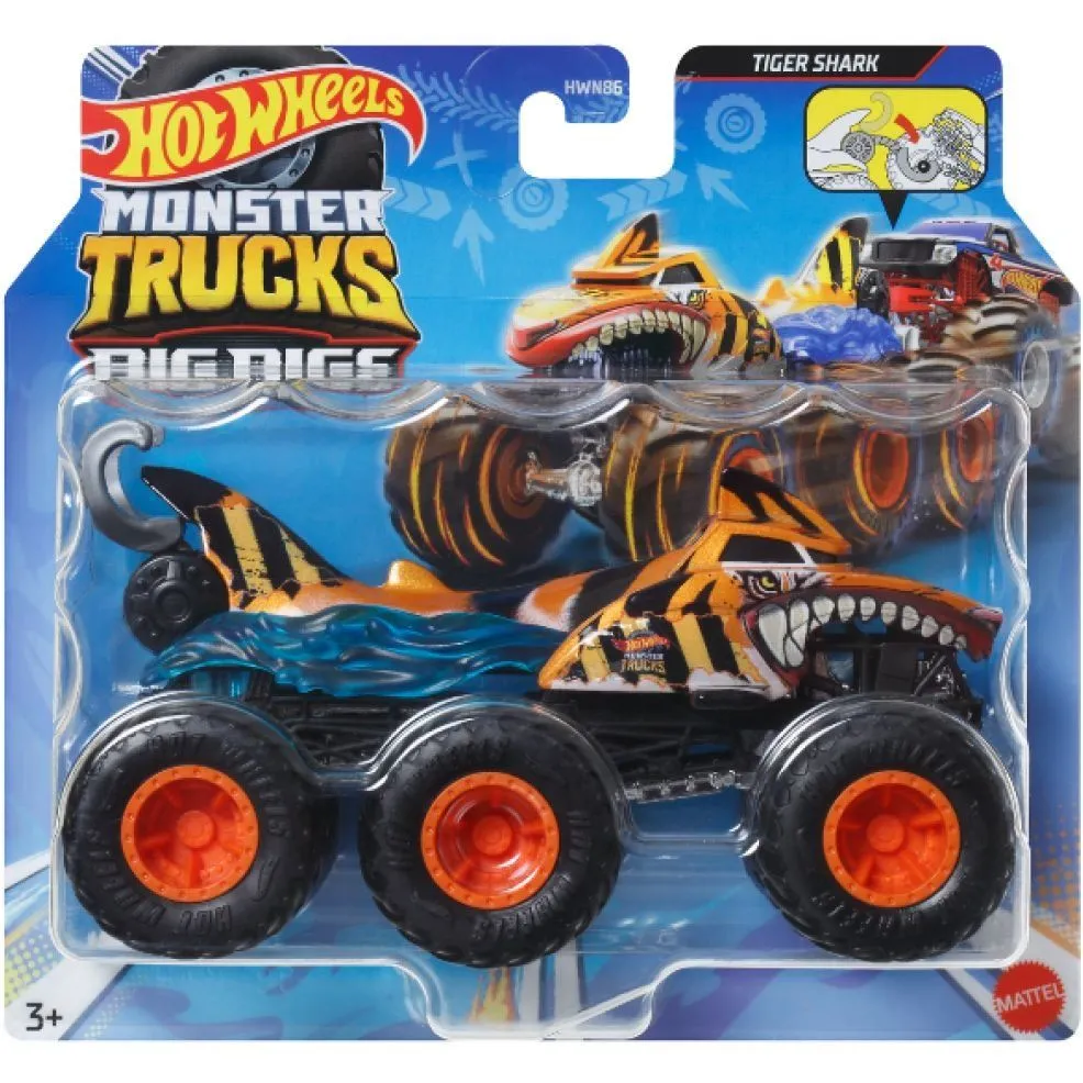 Машинка-позашляховик "Супер-тягач" серії "Monster Trucks" Hot Wheels (в ас.)