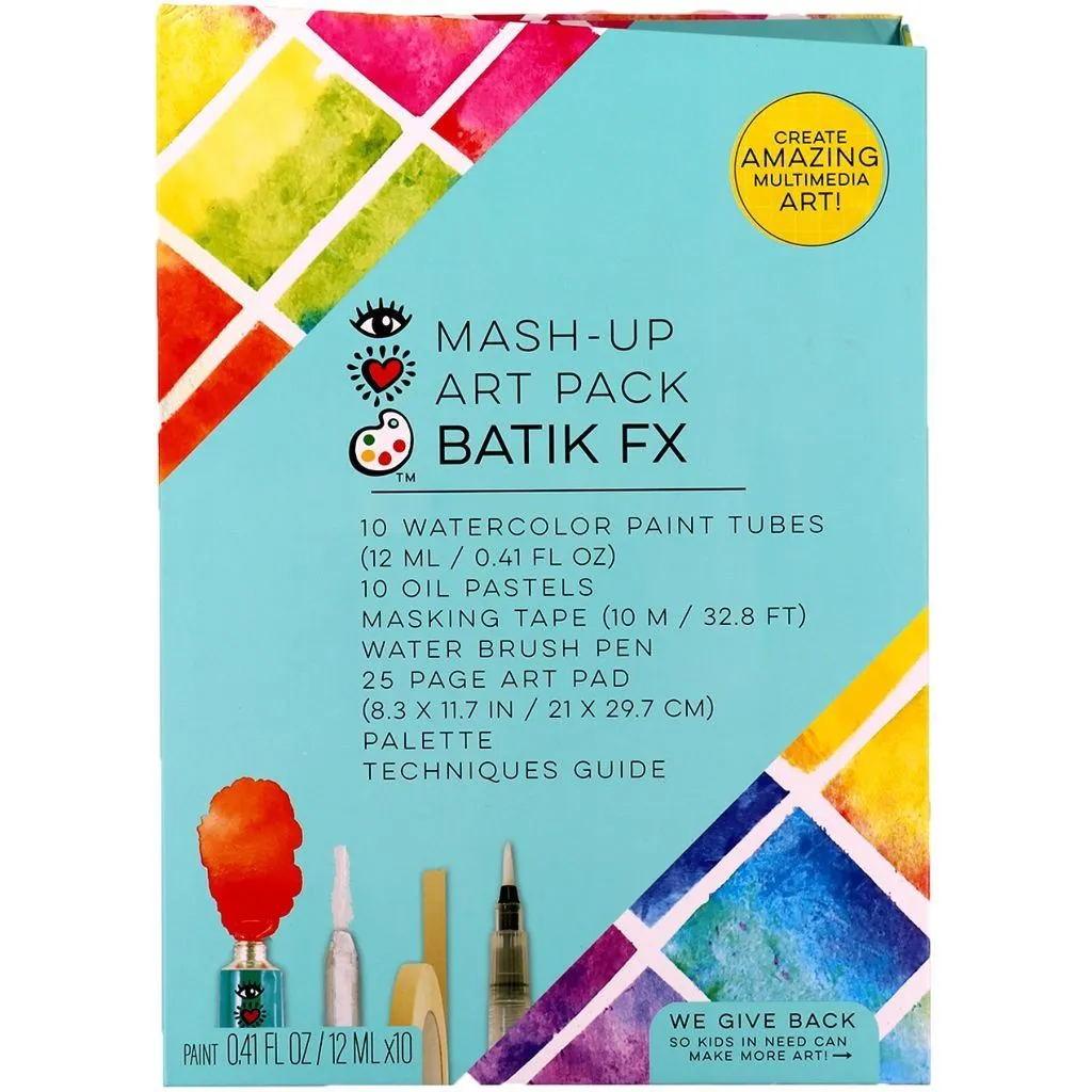 I Heart Art Великий набір для творчості "Батік-колаж"