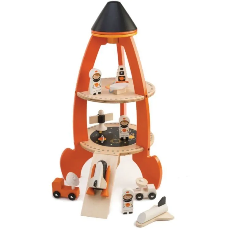 Іграшка з дерева Космічний Ракетний Набір TLT TL8311 3+