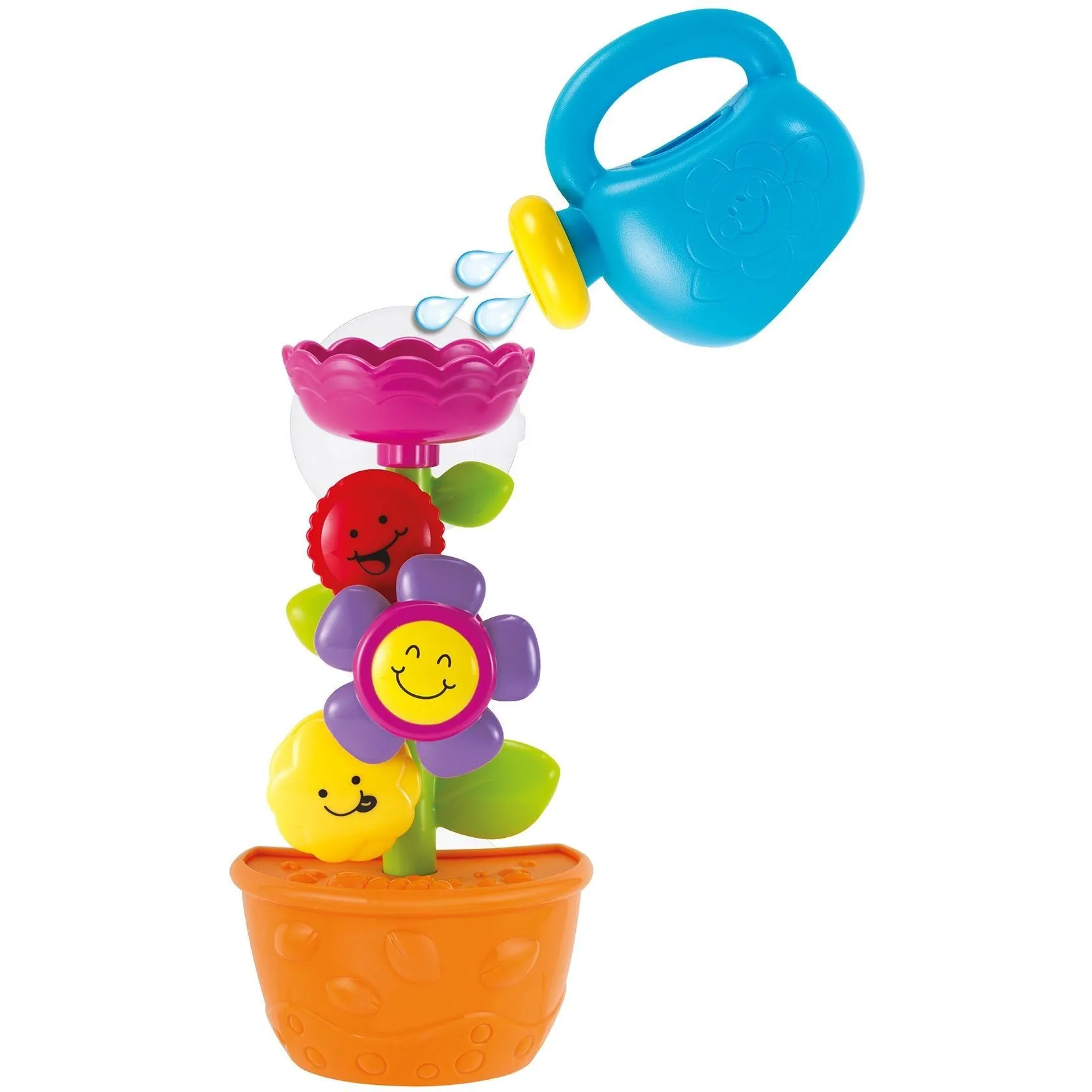 Водоспад 7104-NI квітка в горщику, на присосці, лійка, кор., 19-26-10,5 см.