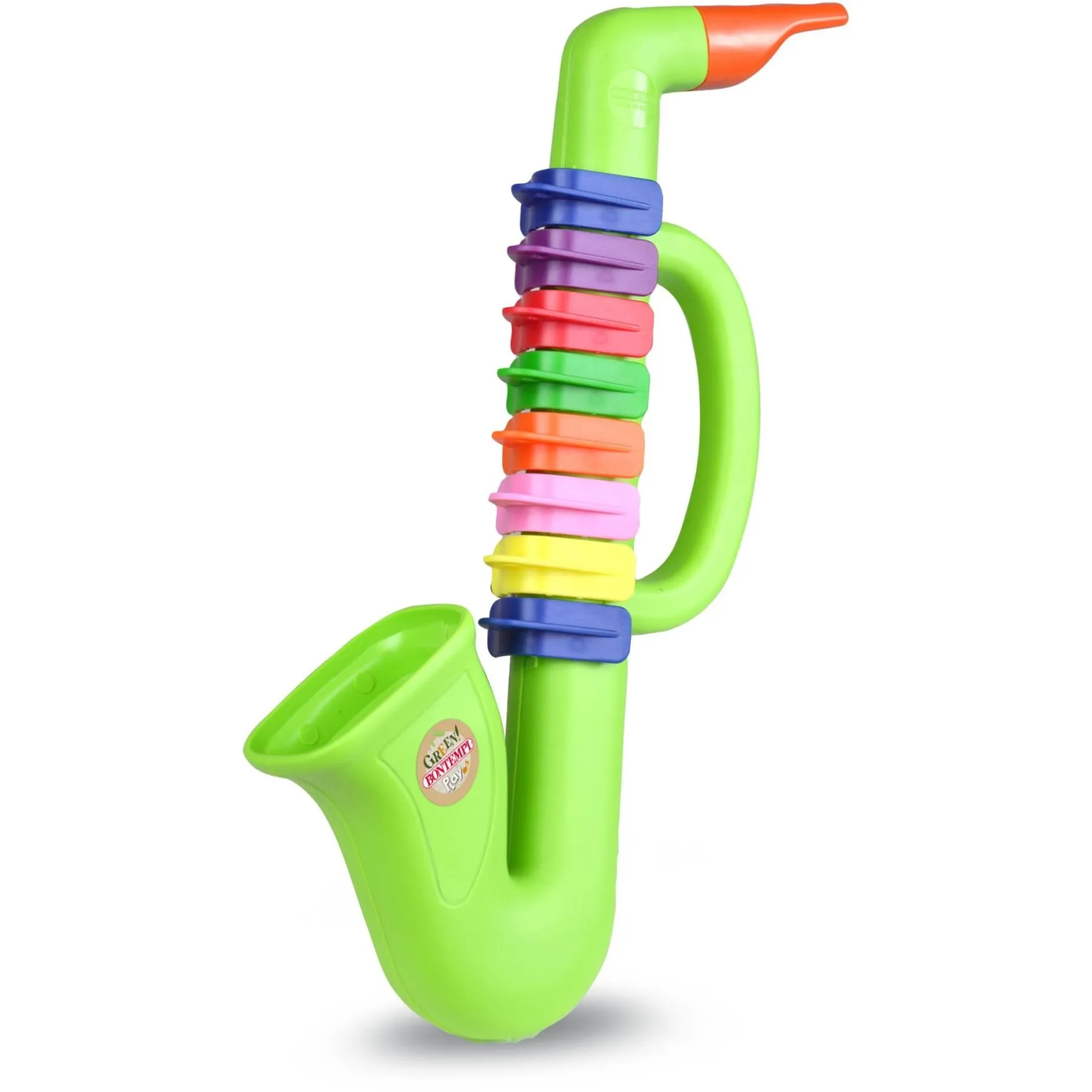 Саксофон з 8 кольоровими клавішами/нотами