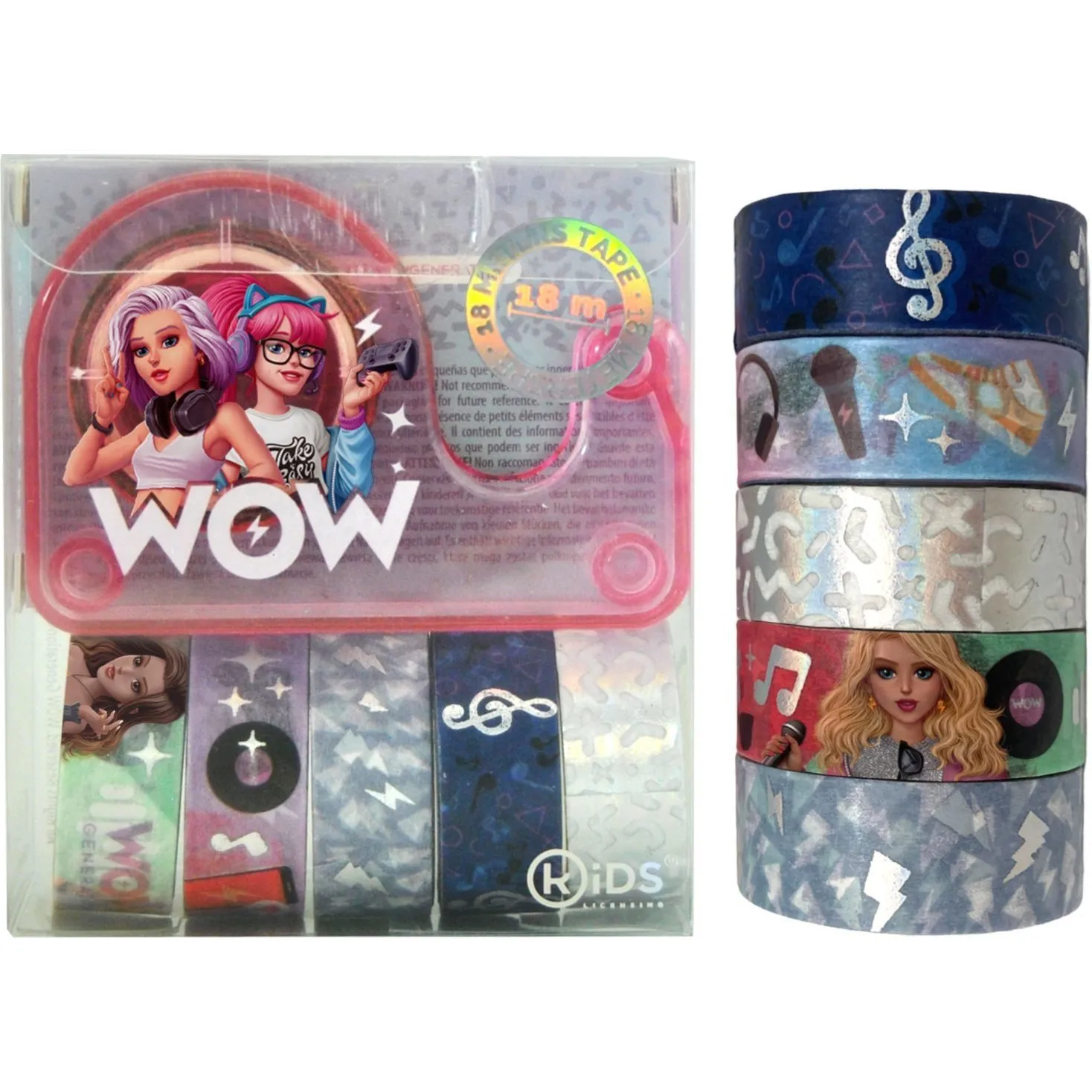 ДЕКОРАТИВНІ ЛИПУЧІ СТРІЧКИ WOW GENERATION