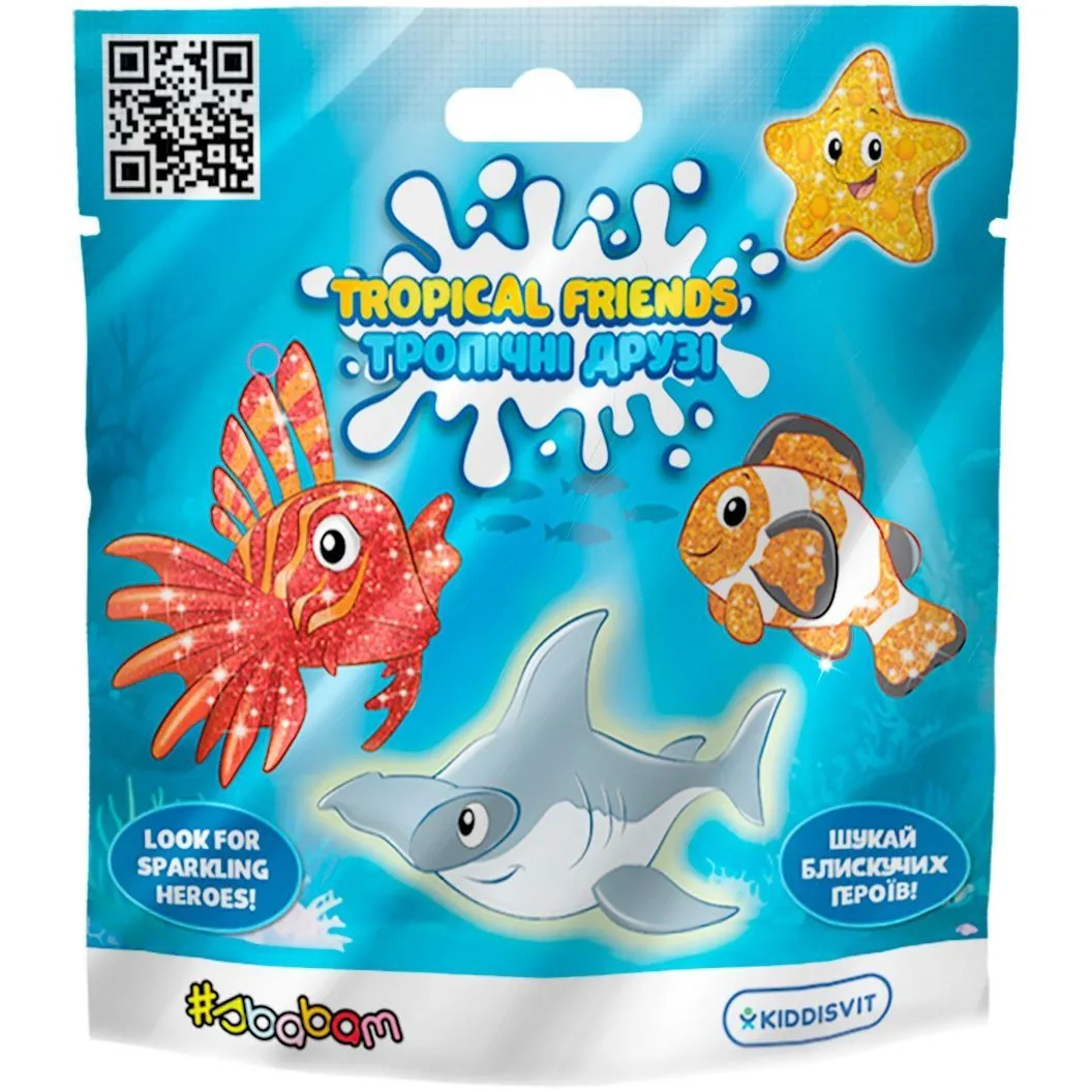 Стретч-іграшка у вигляді тварини серії "Желейна"  ТРОПІЧНІ ДРУЗІ (у диспл.)