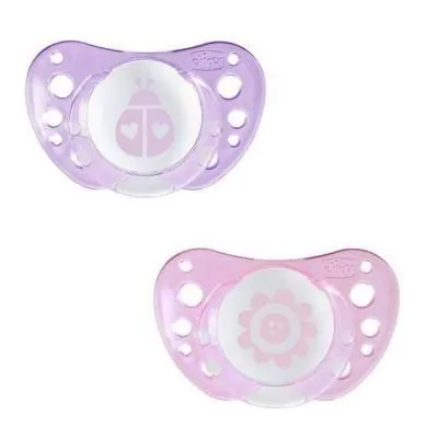 Пустушка Physio Air силіконова від 0 до 6 місяців, 2шт. (рожева)