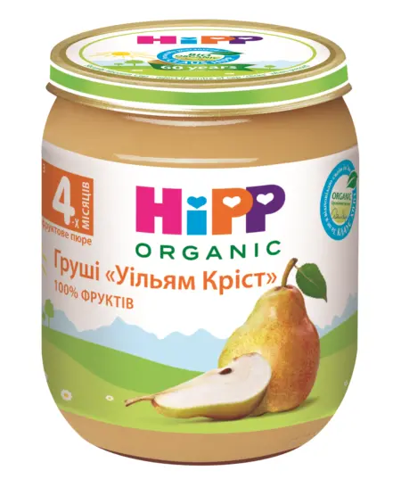 Фруктове пюре &quot;Груші - Уільям Кріст&quot; HiPP