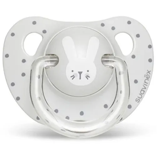 Пустушка анатомічна &quot;Hygge - Затишні історії&quot; +18 місяців, сірий зайчик