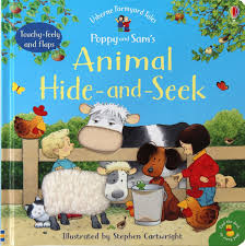 Usborne Touchy-Feely Farmyard Tales Animal Hide-and-Seek