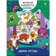 My Fold-Out Magnetic Adventure Animal Action!