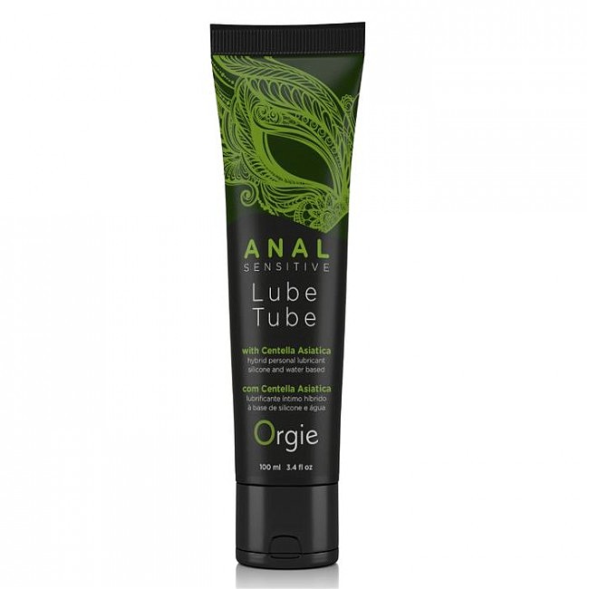 Анальна змазка для чутливої шкіри з гіалуроновою кислотою Lube Tube Orgie, 100мл