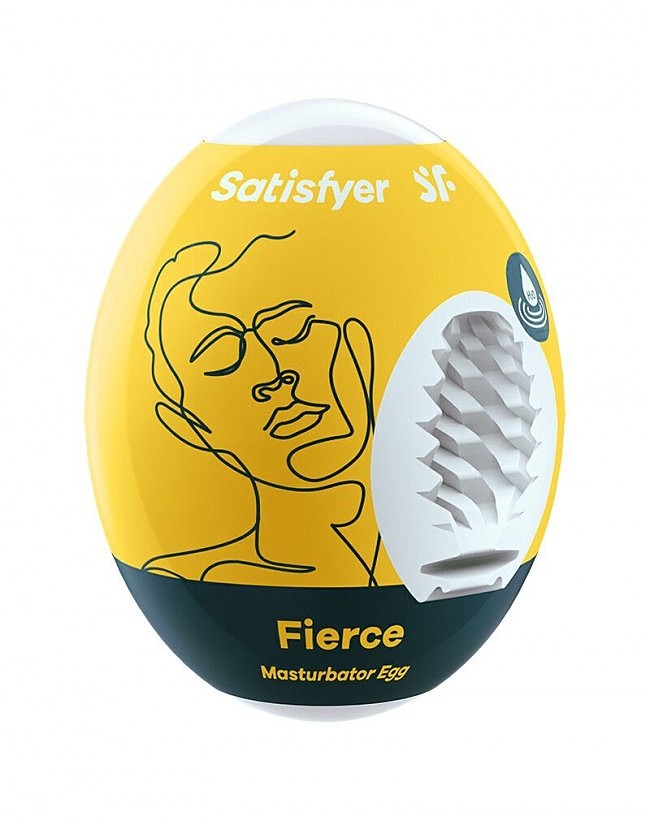 Самозмазуючийся мастурбатор-яйце Satisfyer Egg Fierce, одноразовий