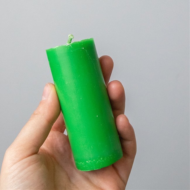 Свічка для БДСМ ігор Light, зелений
