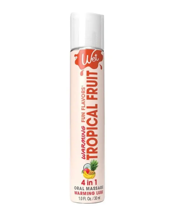 Лубрикант з зігріваючим ефектом Wet Tropical, смак тропічних фруктів (30 мл)