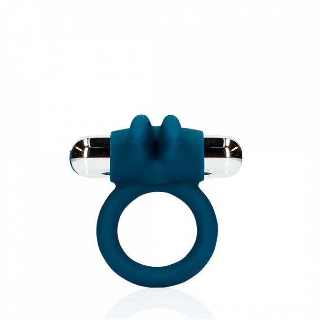 Ерекційне кільце з вібропулькою Loveline Vibrating Rabbit Cock Ring