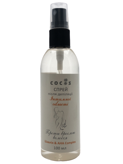 Спрей після депіляції проти врослих волосся для інтимної зони 100 мл