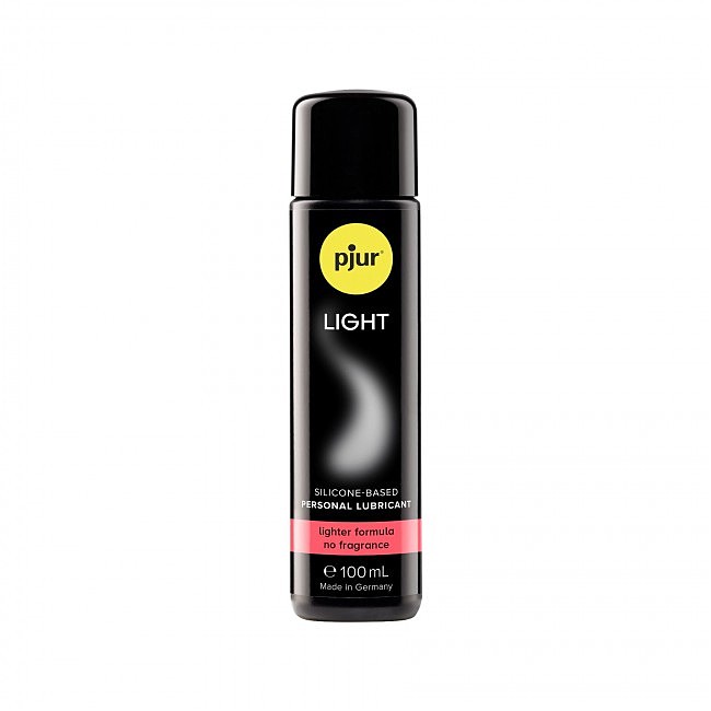 Силіконова змазка pjur Light найрідкіша, 2в1 для сексу та масажу (100 мл)