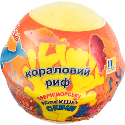 Бомбочка д.ванн Crazy Bombs Kids 120г кораловий риф