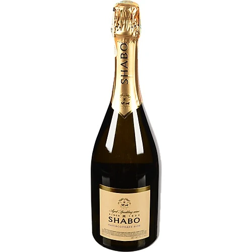Вино ігристе Шабо Класик 0.75л біле напівсолодке