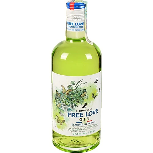 Джин Free Love 0.7л Citron Vert 38%