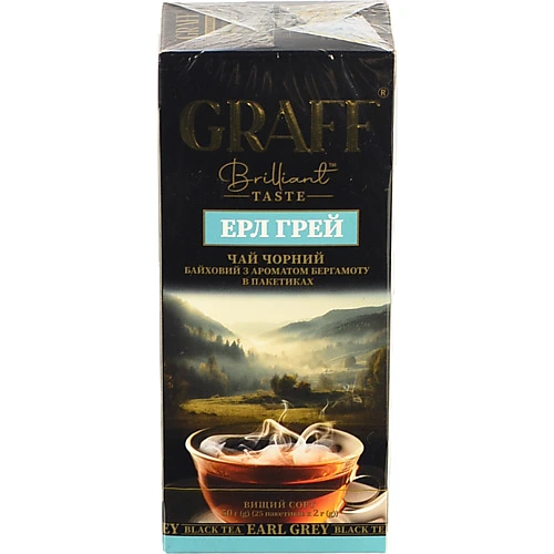 Чай Graff 25п чорний ерл грей