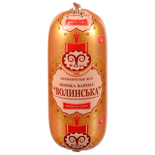 Шинка Волинська варена, першого ґатунку (у поліамідній оболонці), Кременчук