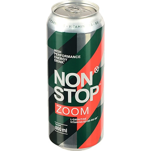 Напій енергетичний Non Stop Zoom 0.5л