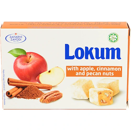 Рахат-лукум Zaharni Zavodi 140г яблуко кориця горіхи пекан